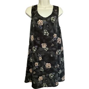 Dori Floral Tunic Dress Sleeveless 90’s Style Whimsygoth Women’s Size L